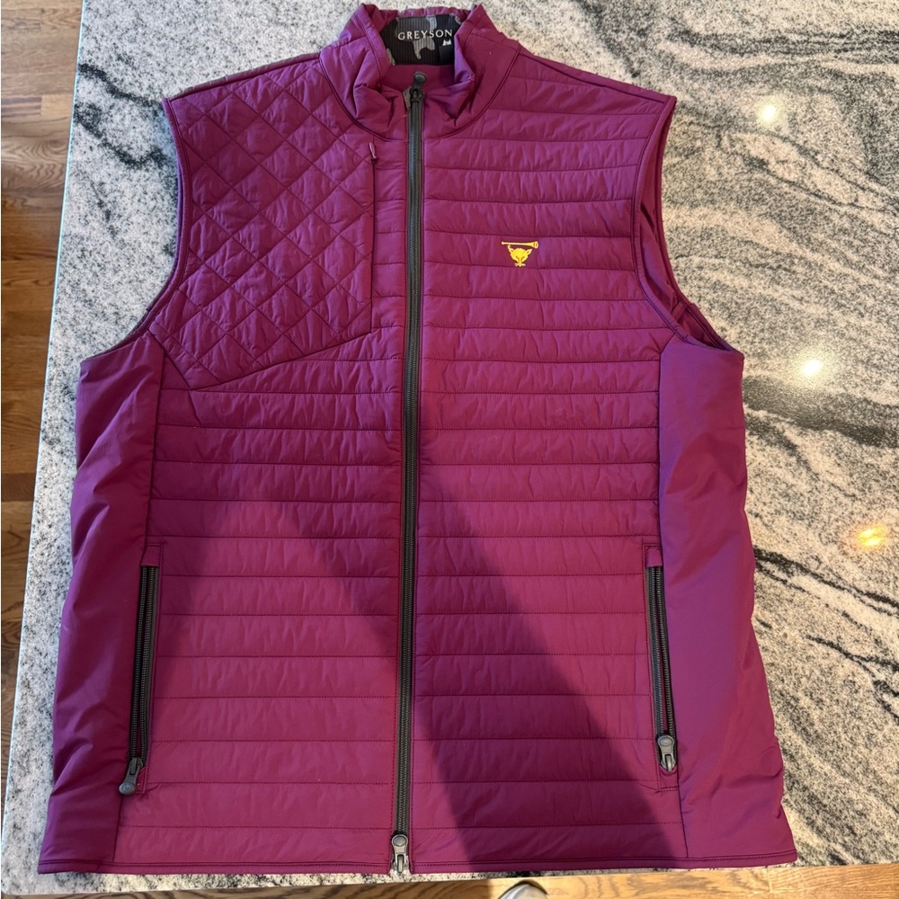 Greyson Myopia Hunt Club - Fall Golf Vest Size L